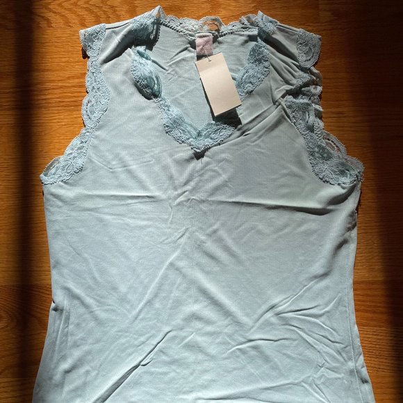 Only Hearts Tops - Only Hearts Lingerie Top in Baby Blue NWT